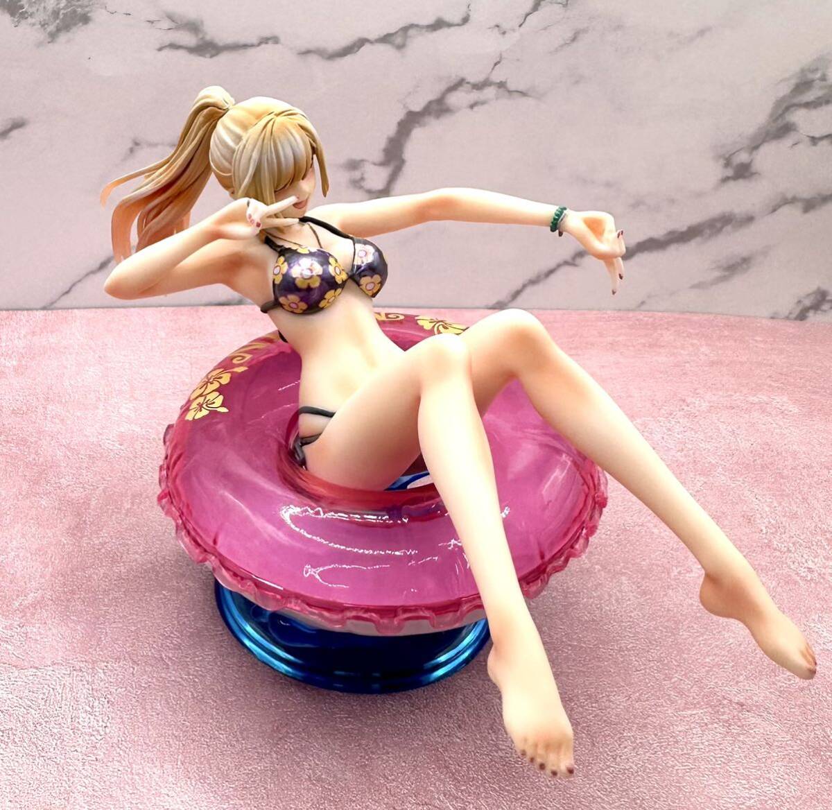 その着せ替え人形は恋をする ☆ Aqua FLoat Girls 喜多川海夢 美少女 ビキニ 水着 リペイントフィギュア リメイク マリン_画像5