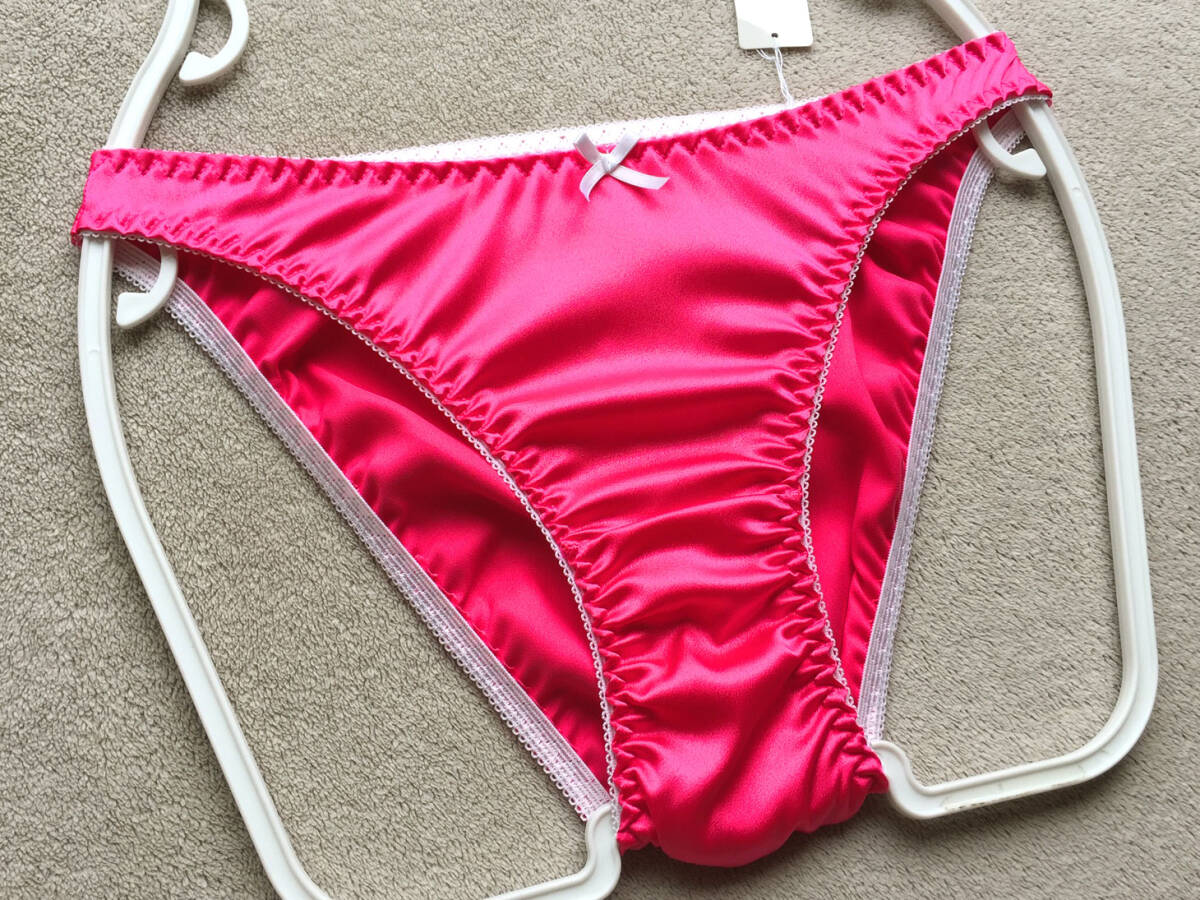 tokyo-hot e764 ラ ポーム/La-Pomme つやつや光沢サテン 縁取りめちゃキューティ おしゃれフルバック/ローズピンク  /日本製(スタンダード)|売買されたオークション情報、yahooの商品情報をアーカイブ公開 - インナーウエア