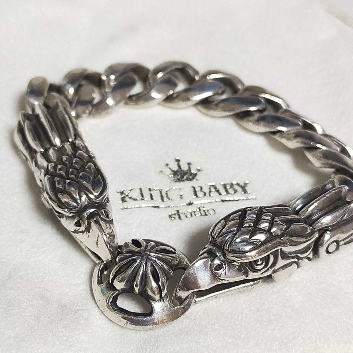 KING BABY キングベイビー Double Eagle Head Bracelet ダブル KING BABY キングベイビー Double Eagle Head Bracelet ダブル