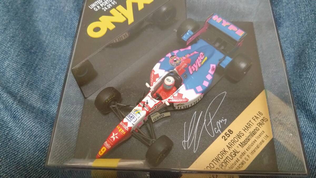 1/43 ONYX 1995年ポルトガルGP フットワークアロウズハートFA16#9 M・パピス 【フロントウィング外れ】