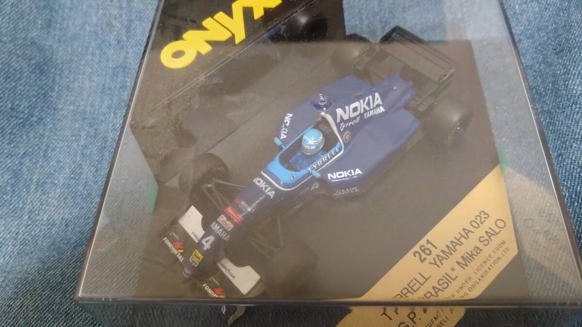 1/43 ONYX 1995年ブラジルGP ティレルヤマハ023#4 M・サロ