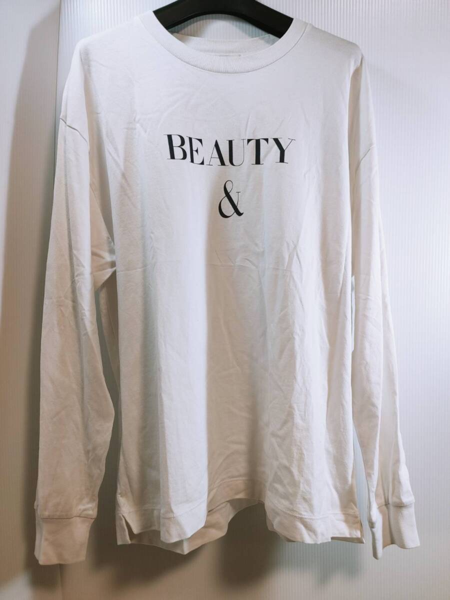  beautiful goods. person United Arrows beauty & Youth cut and sewn white M