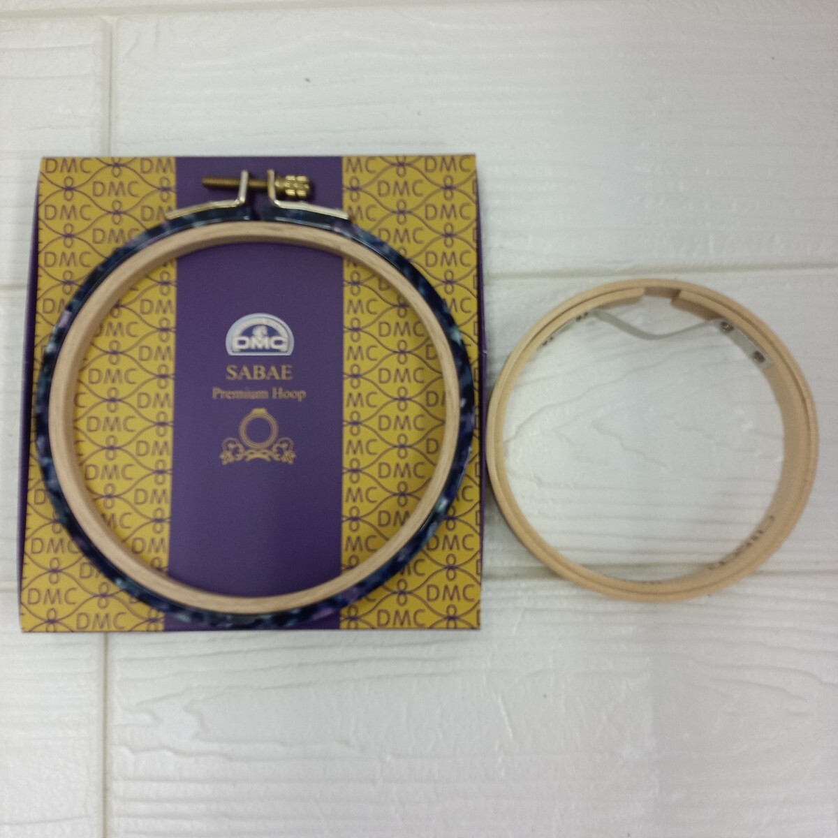 100円〜 手芸用品★刺繍枠★DMC【SABAE】12cm★コスモ10cm★2点