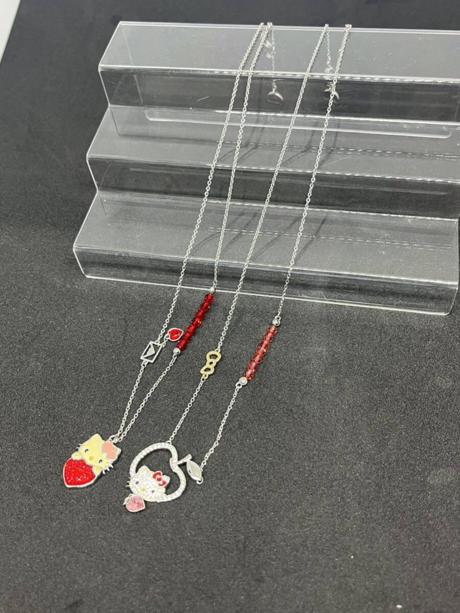 1円 スワロフスキー キティちゃん ネックレス 2点 まとめ シルバー系 SWAROVSKI(ネックレス、ペンダント、チョーカー)｜売買されたオークション情報、yahooの商品情報をアーカイブ公開  - オーク ブランドアクセサリー