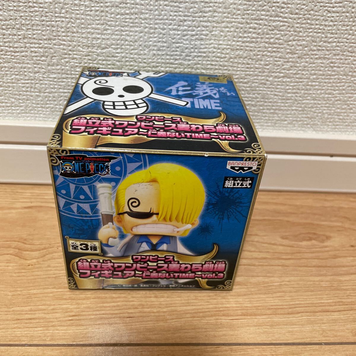 【未開封】ワンピース麦わら劇場フィギュア ~仁義ないTIME~vol.3 全3種 ワンピース 組立式ワンピース麦わら劇場フィギュア〜仁義ない