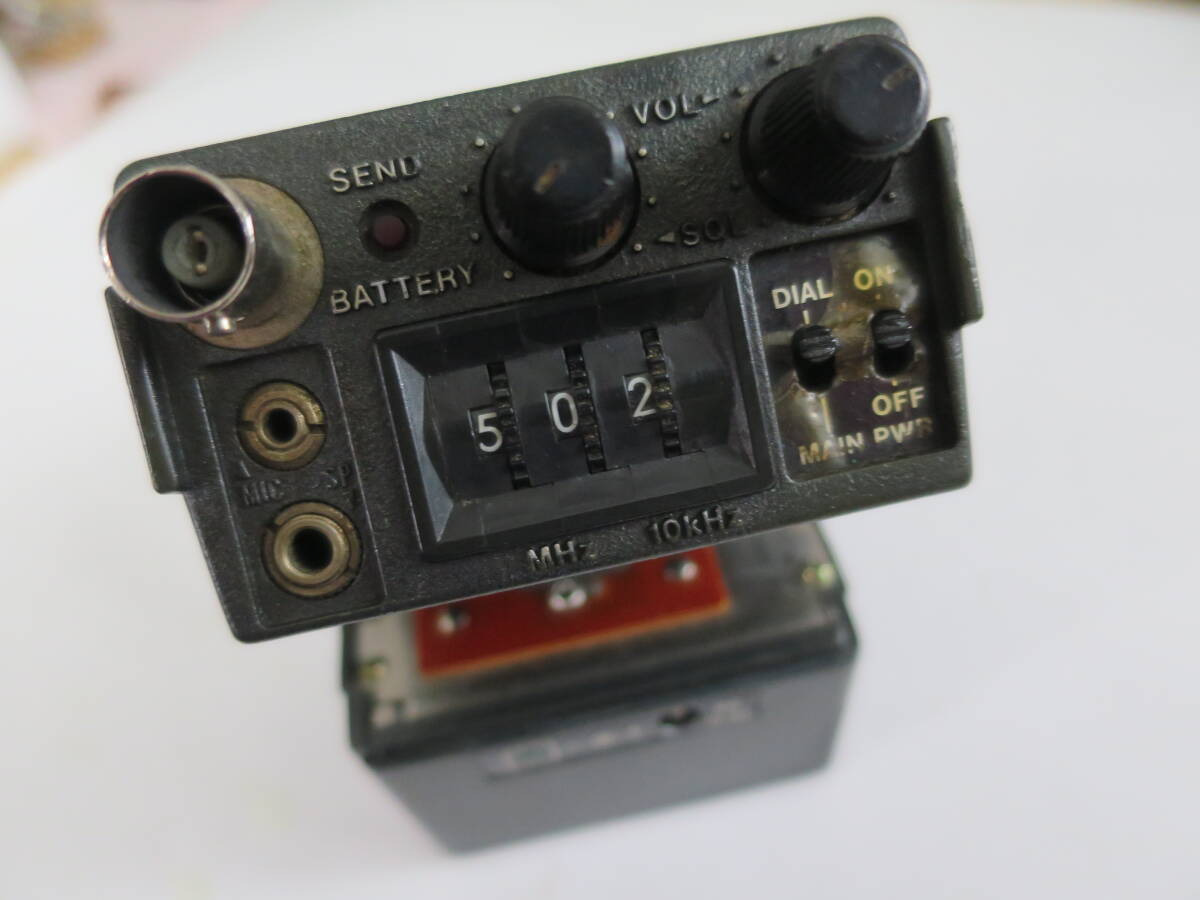 ジャンク アイコム製 144MHZ FM ハンディートランシーバー IC-2N ジャンク アイコム製 144MHZ FM ハンディートランシーバー IC-2N