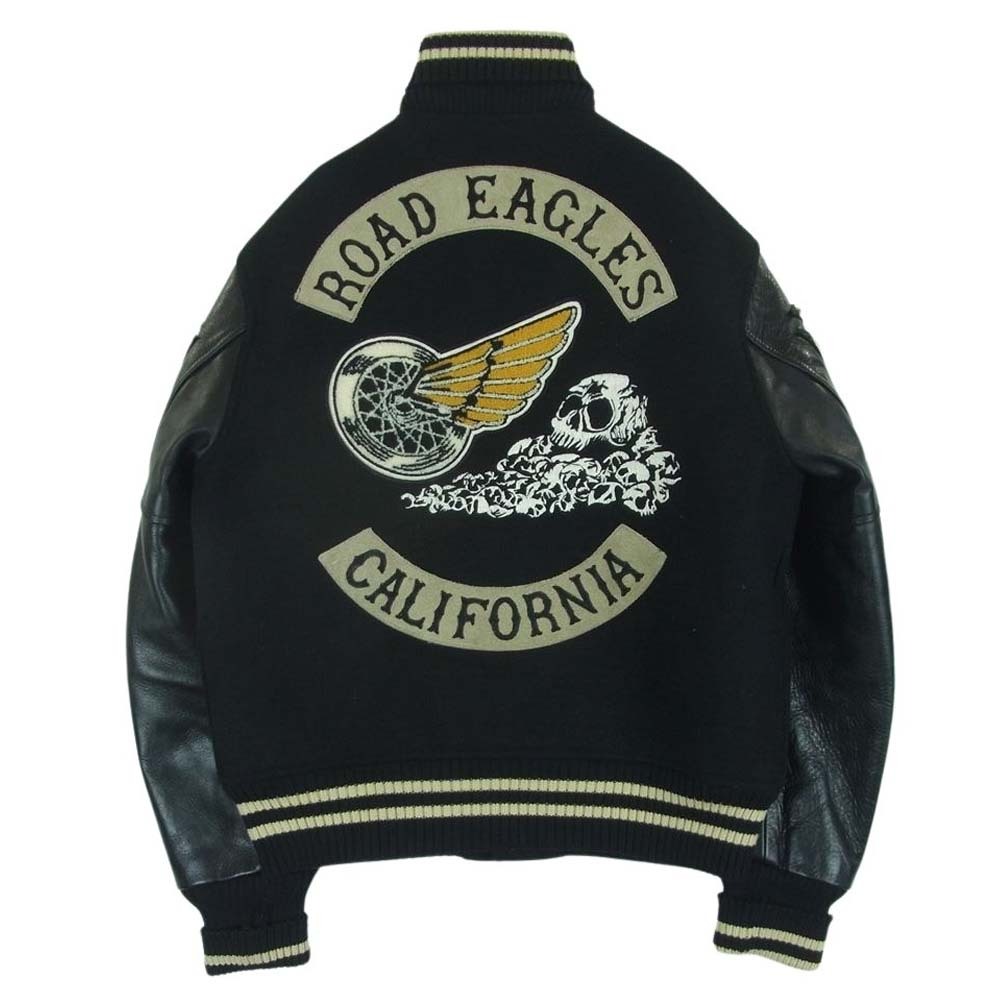 ホワイツビル WHITESVILLE ROAD EAGLES スカル パイルワッペン ホワイツビル WHITESVILLE ROAD EAGLES スカル パイルワッペン
