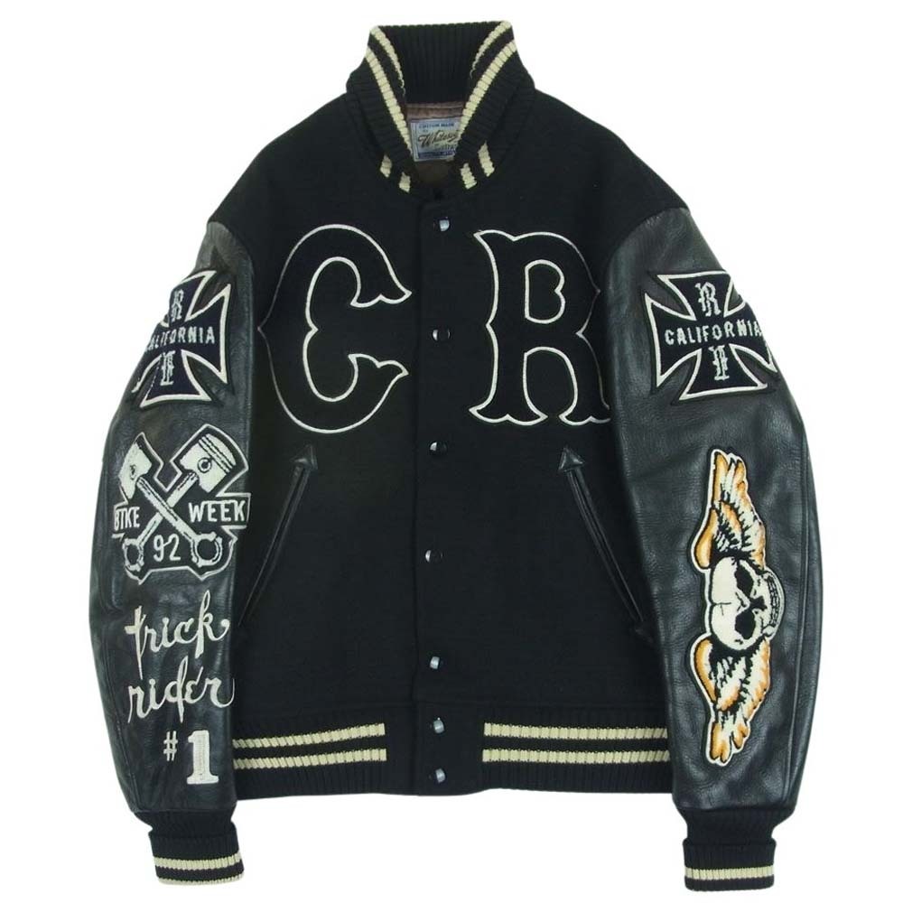 ホワイツビル WHITESVILLE ROAD EAGLES スカル パイルワッペン ホワイツビル WHITESVILLE ROAD EAGLES スカル パイルワッペン