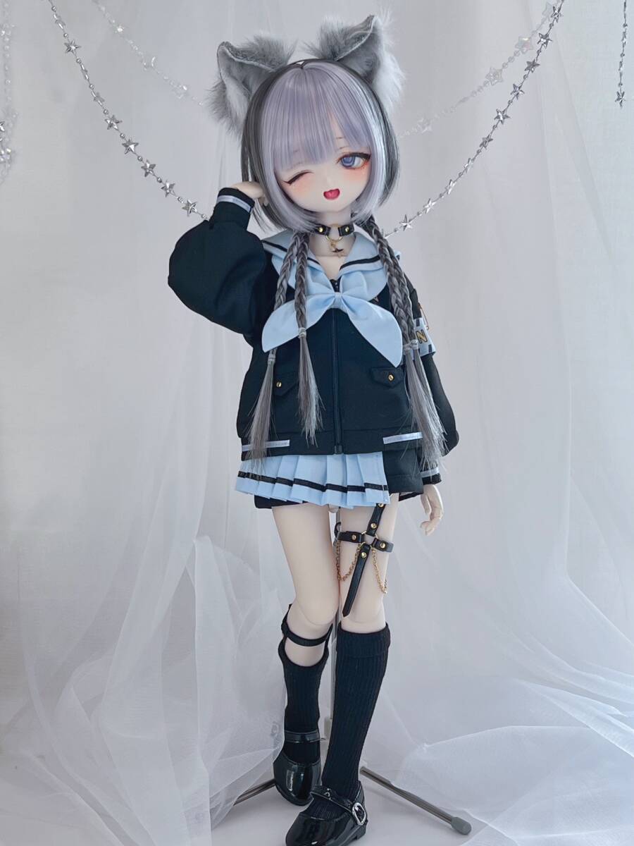 △さんかく△】DDH-01 カスタムヘッド(舌パーツ、手描きアイ △さんかく△】DDH-01 カスタムヘッド(舌パーツ、手描きアイ