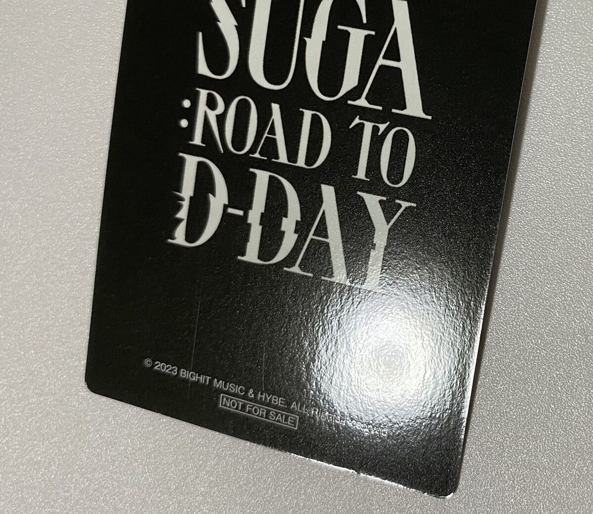 売れ筋新商品 SUGA：Road 防弾少年団 BTS to トレカ 第2弾 入場者特典 D-DAY その他