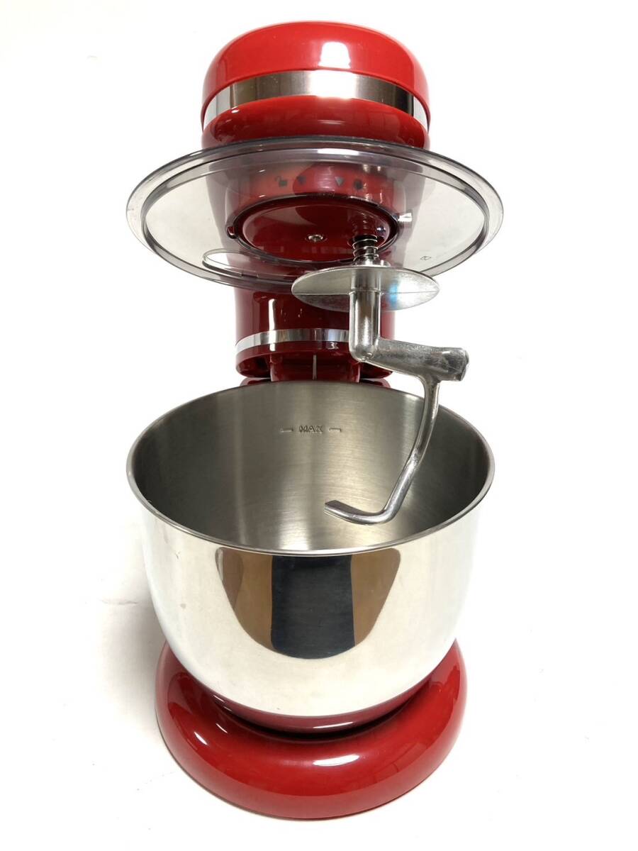 ☆送料無料 美品 BioloMix BM-785LB レッド スタンドミキサー ☆送料無料 美品 BioloMix BM-785LB レッド スタンドミキサー