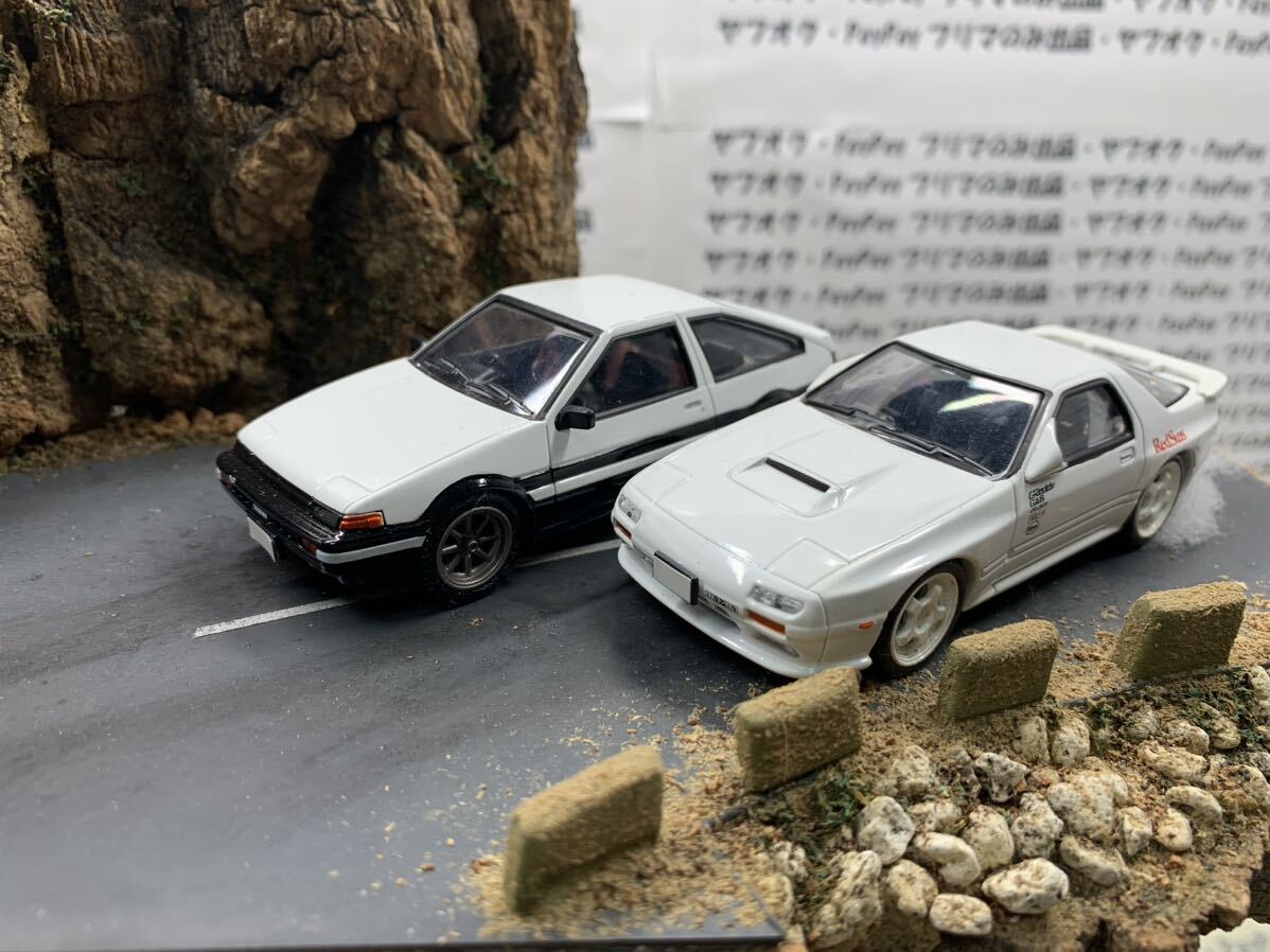 お歳暮ならオンライン 送料無料 1/43ジオラマ「峠ドリフト｜Yahoo!フリマ（旧PayPay レーシングカー