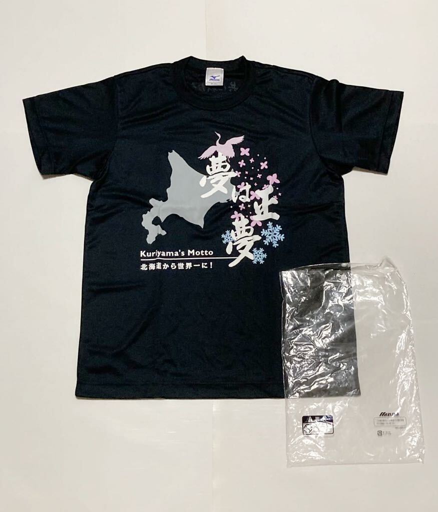 【美品】北海道日本ハムファイターズ 栗山英樹監督 ユニフォーム 刺繍 ミズノ O 送料無料 北海道日本ハムファイターズ ミズノ 栗山英樹 夢は正夢