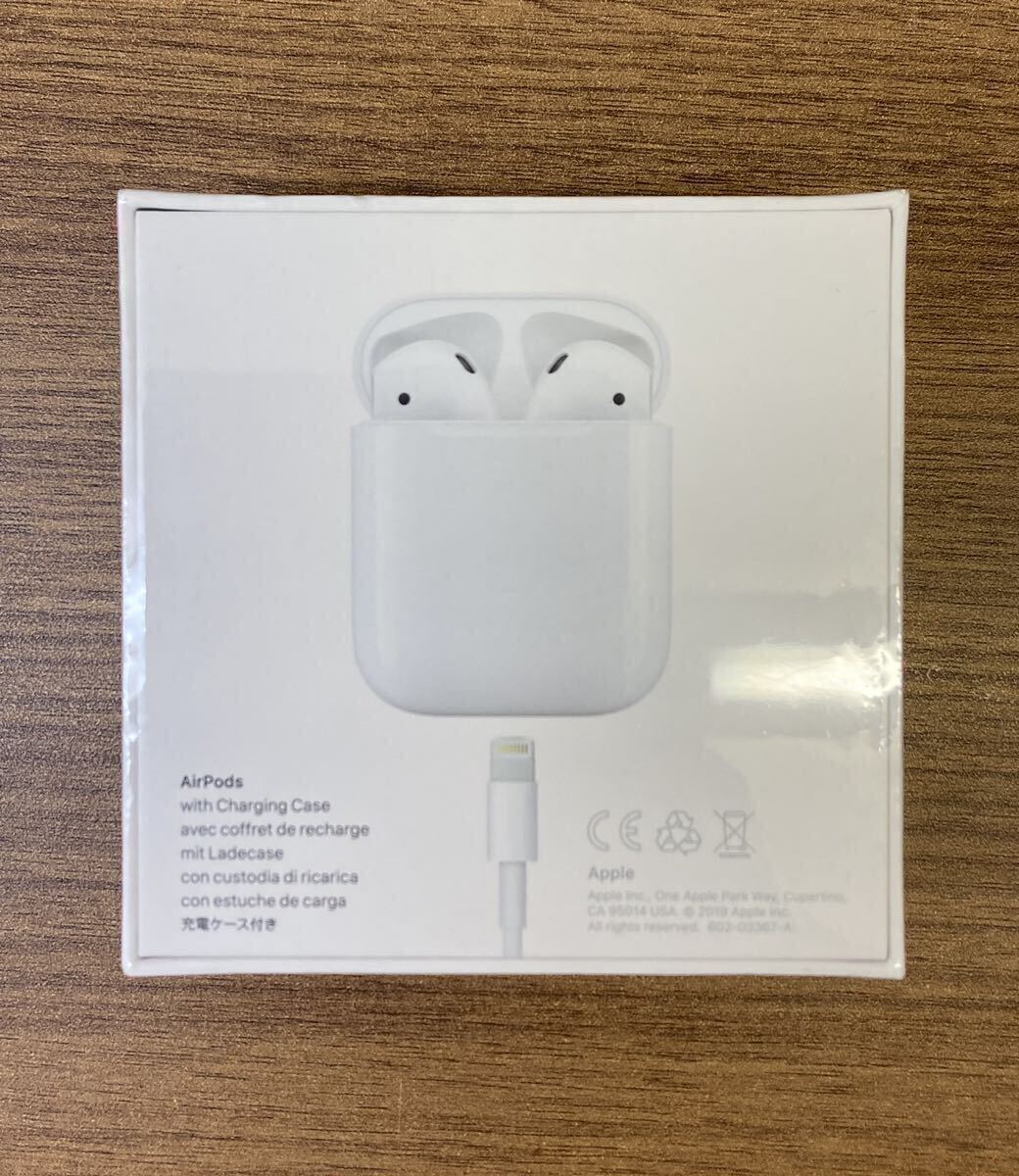 未開封・未使用品】Apple Airpods(第2世代)with Charging Case 未開封・未使用品】Apple Airpods(第2世代)with Charging Case