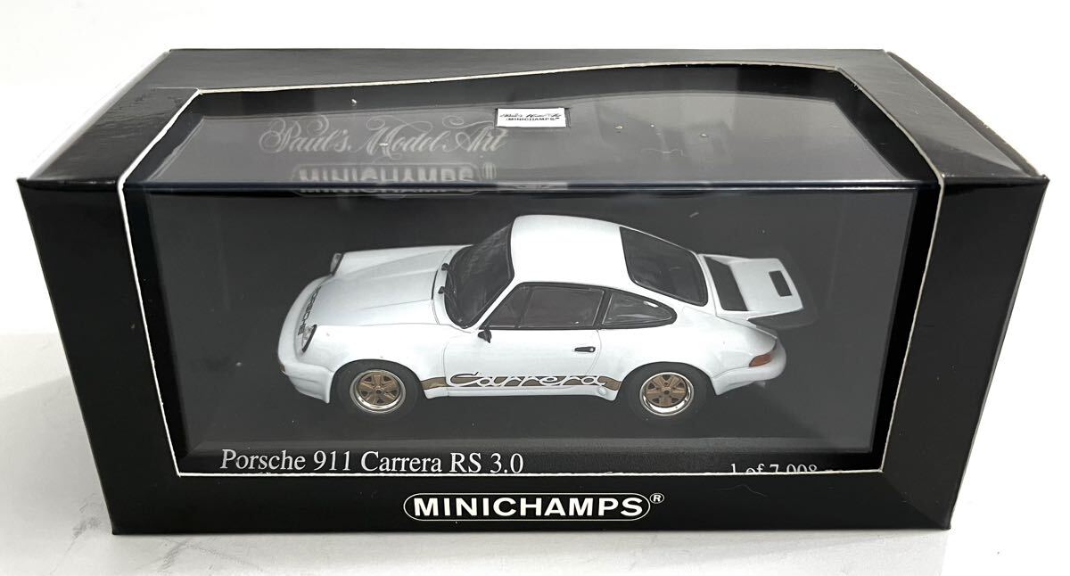 1/43 人気希少品　ポルシェ911 カレラRS 3.0 ホワイト