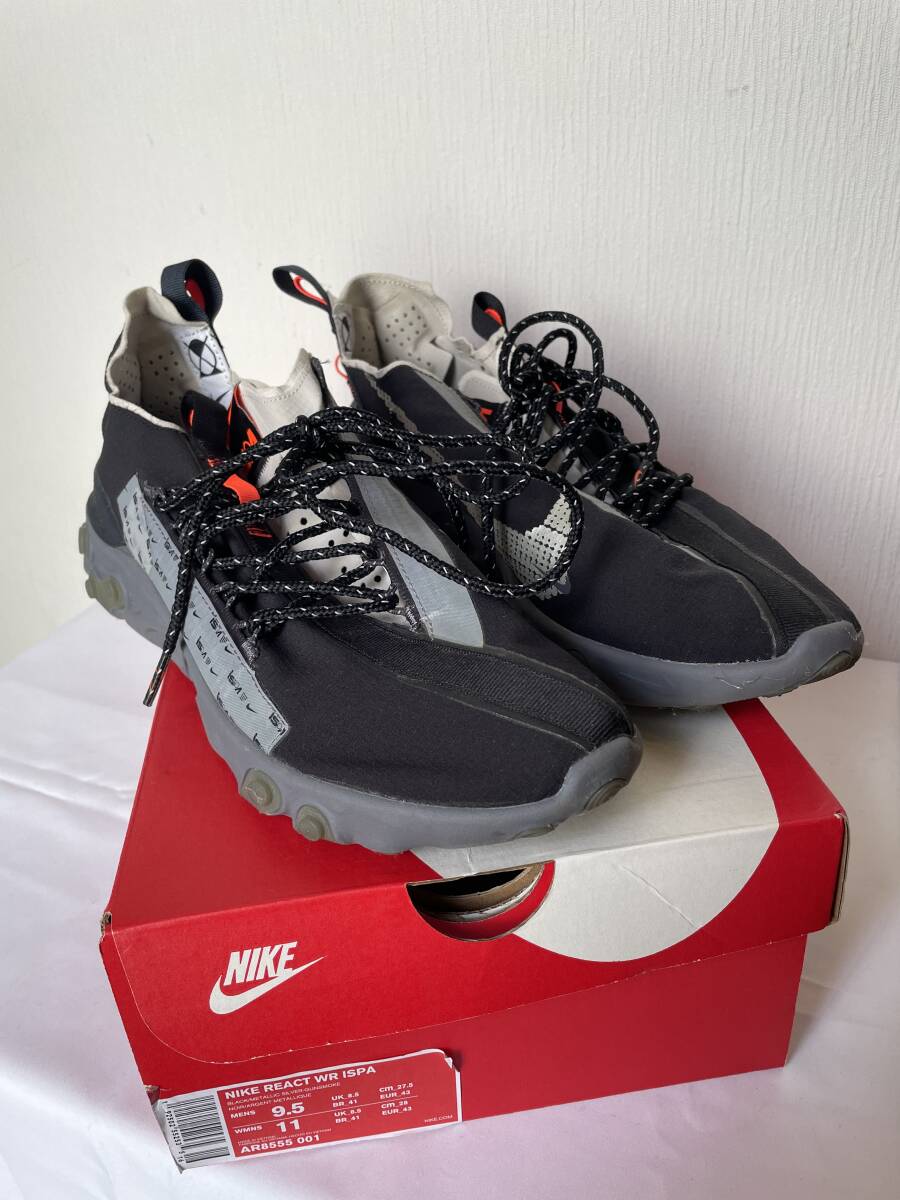 REACT WR ISPA "SUMMIT WHITE" AR8555-100 (サミットホワイト/ロイヤルブルー)