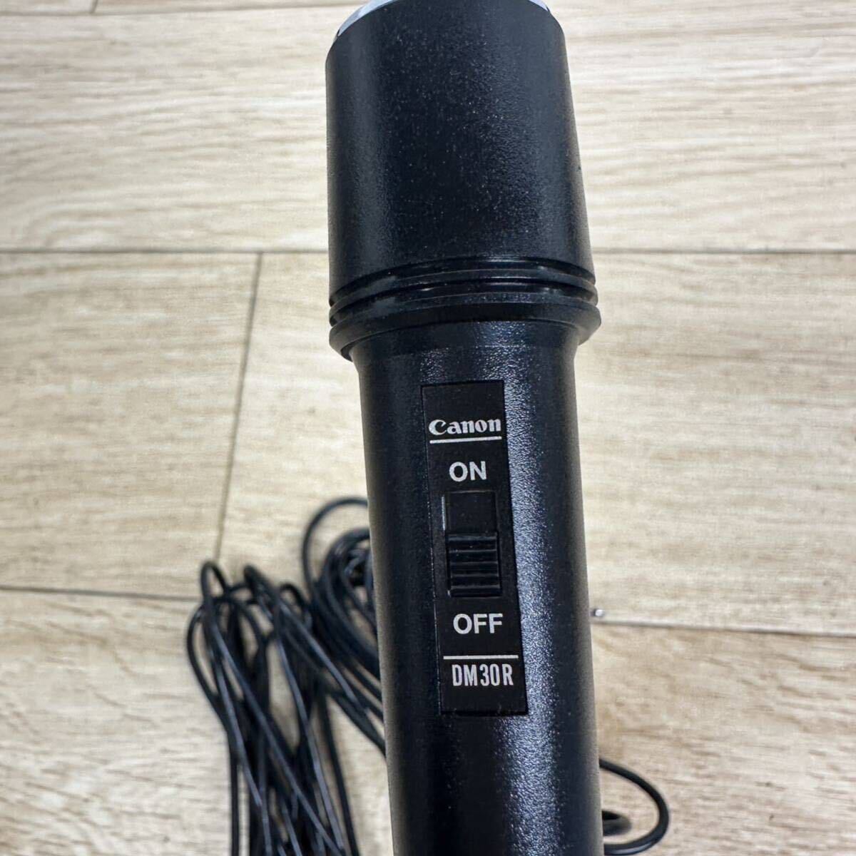 CANON DM 30R キャノン マイク 動作未確認　【管3326W】_画像2