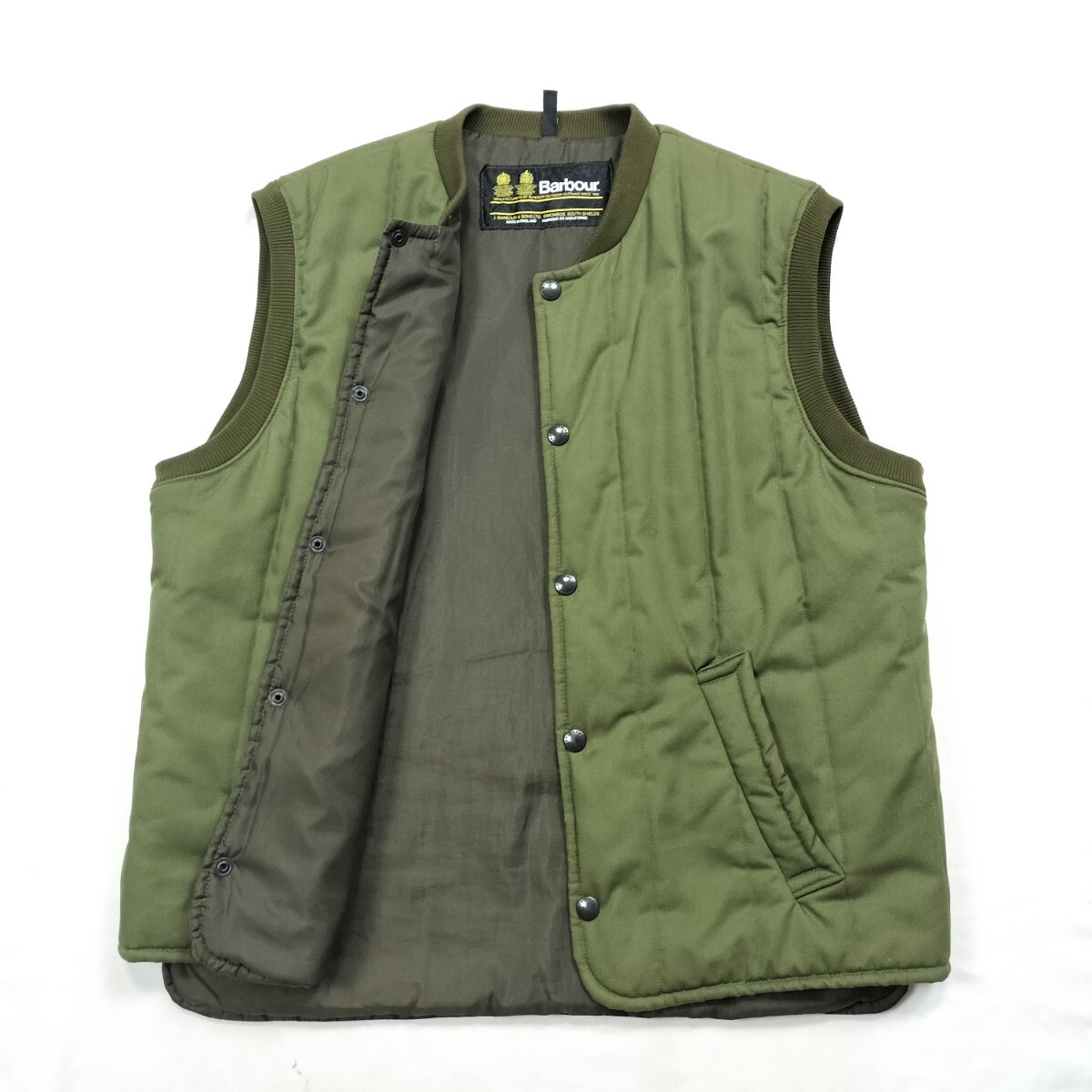 1980s Barbour TREKKER WAISTCOAT 2crest XL バブアー 1980s Barbour TREKKER WAISTCOAT 2crest XL バブアー