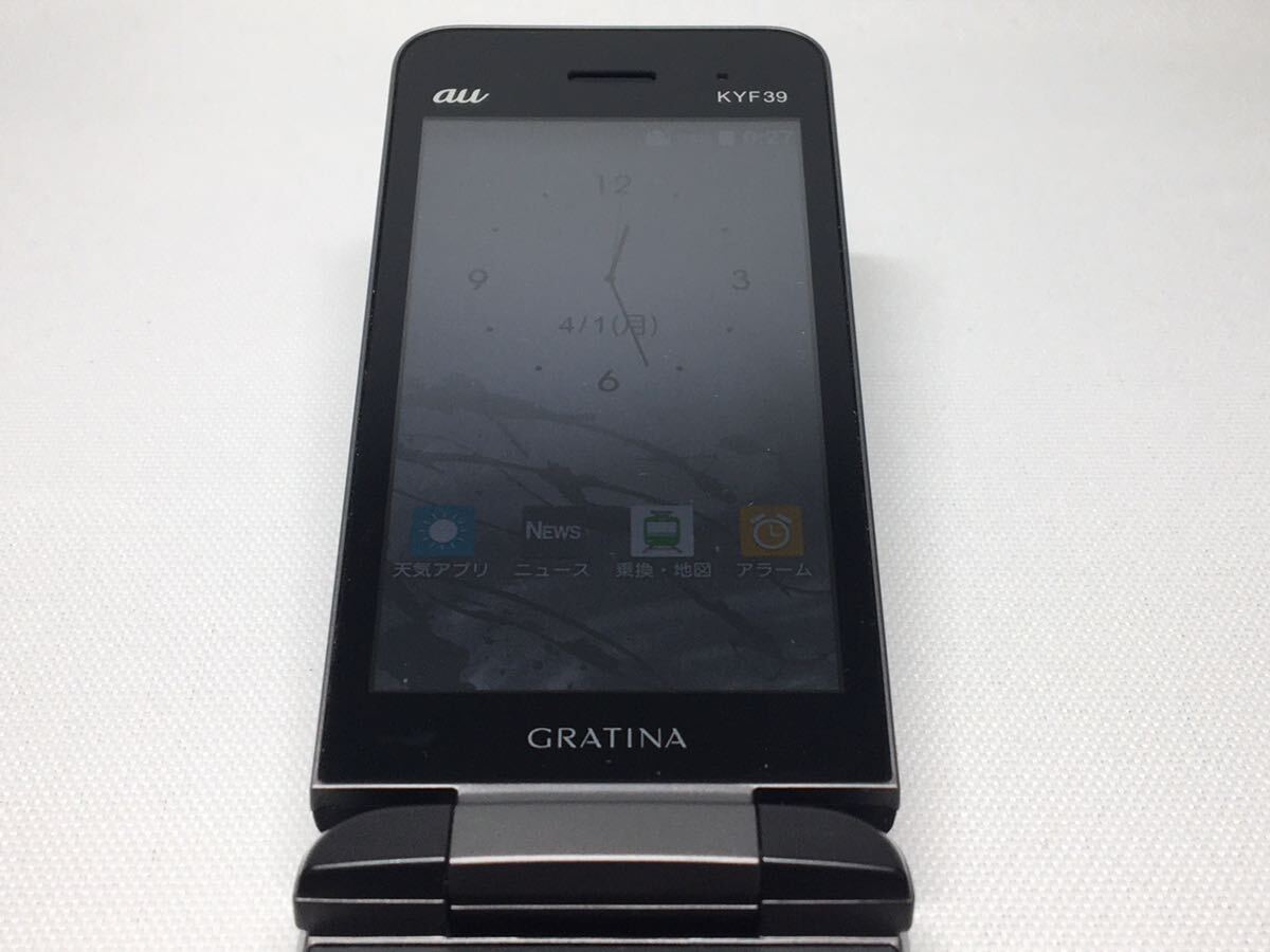 美品 箱 付属品付 au KYF39 GRATINA グラティーナ KYOCERA 美品 箱 付属品付 au KYF39 GRATINA グラティーナ KYOCERA