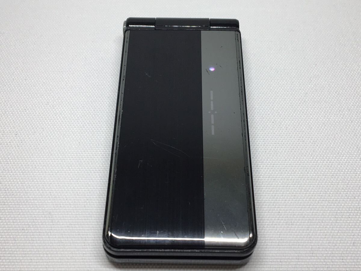 概ね美品　docomo　ドコモ　P-01G　Panasonic　パナソニック　携帯電話　ガラケー　ブラック　a32i32dd96