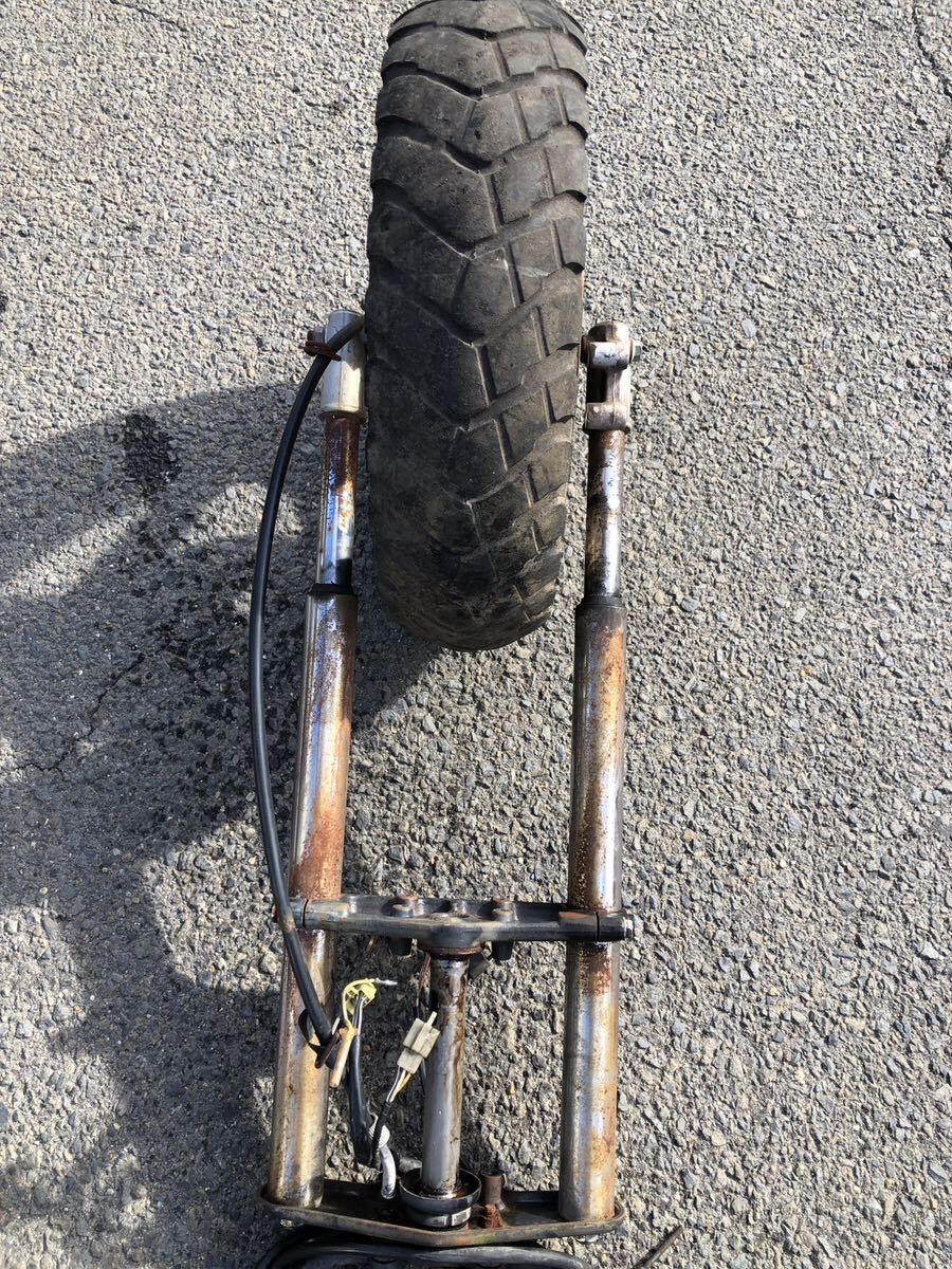 55255■ ストリートマジック CA1LB (115番台〜) ストマジ 足回り フロントフォーク ホイールセット メーターギア スイッチ_画像5