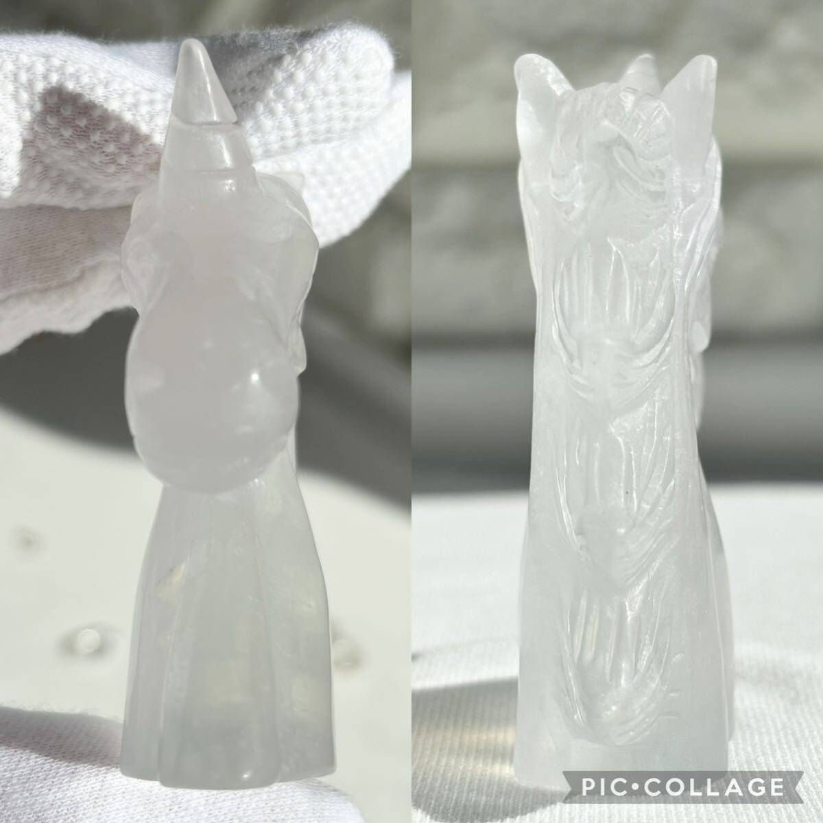 [ Mill ключ f Rollei to Unicorn ] натуральный камень Power Stone . камень f Rollei to украшение интерьер исцеление crystal 