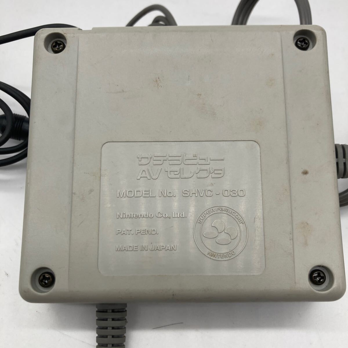 0917 Satellaview AV selector 動作未確認SHVC-030 0917 Satellaview AV selector 動作未確認SHVC-030