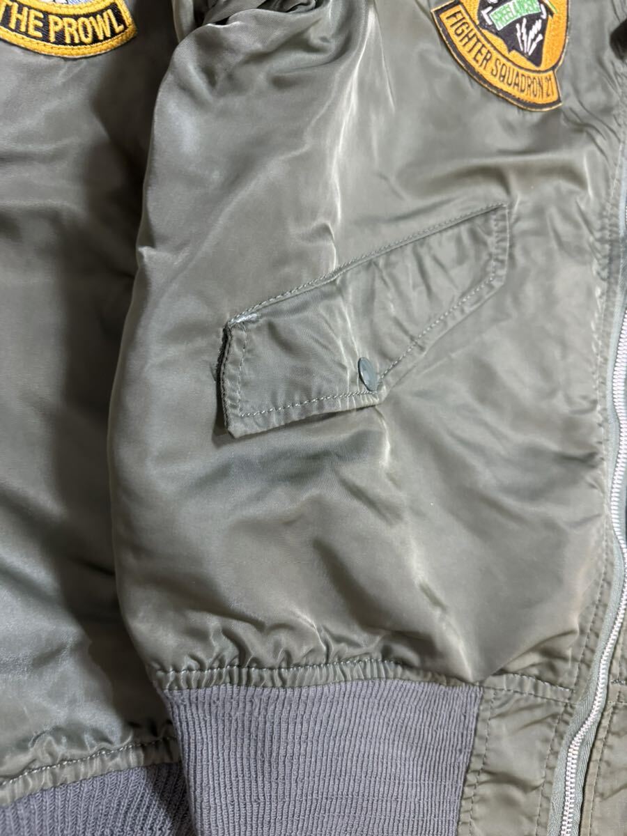 ALPHA INDUSTRIES 90s USA製 L-2B 黒タグ 民生品 フライト ALPHA INDUSTRIES 90s USA製 L-2B 黒タグ 民生品 フライト