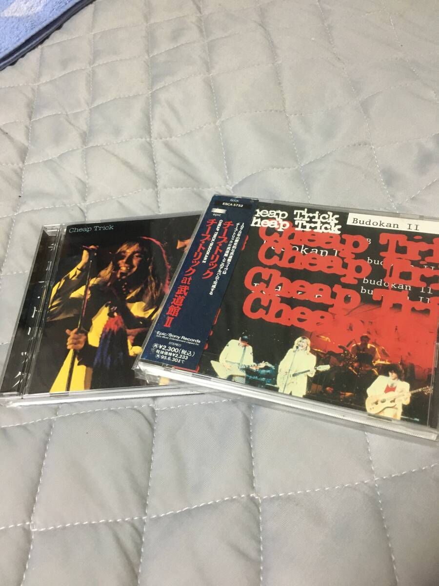CHEAP TRICK「AT BUDOKAN ２枚セット」チープトリック/ロビンサンダー/RICK NIELSEN/ROBIN ZANDER