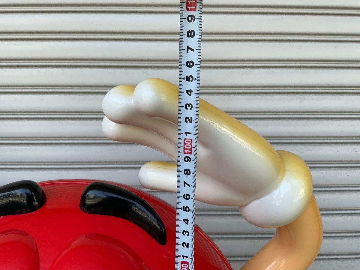 BA■引き取り限定■靜岡県出品■ m&m’s エムアンドエムズ 店頭 大型 特大 ディスプレイ 2體 まとめて フィギュア キャラクター 置物 /くら