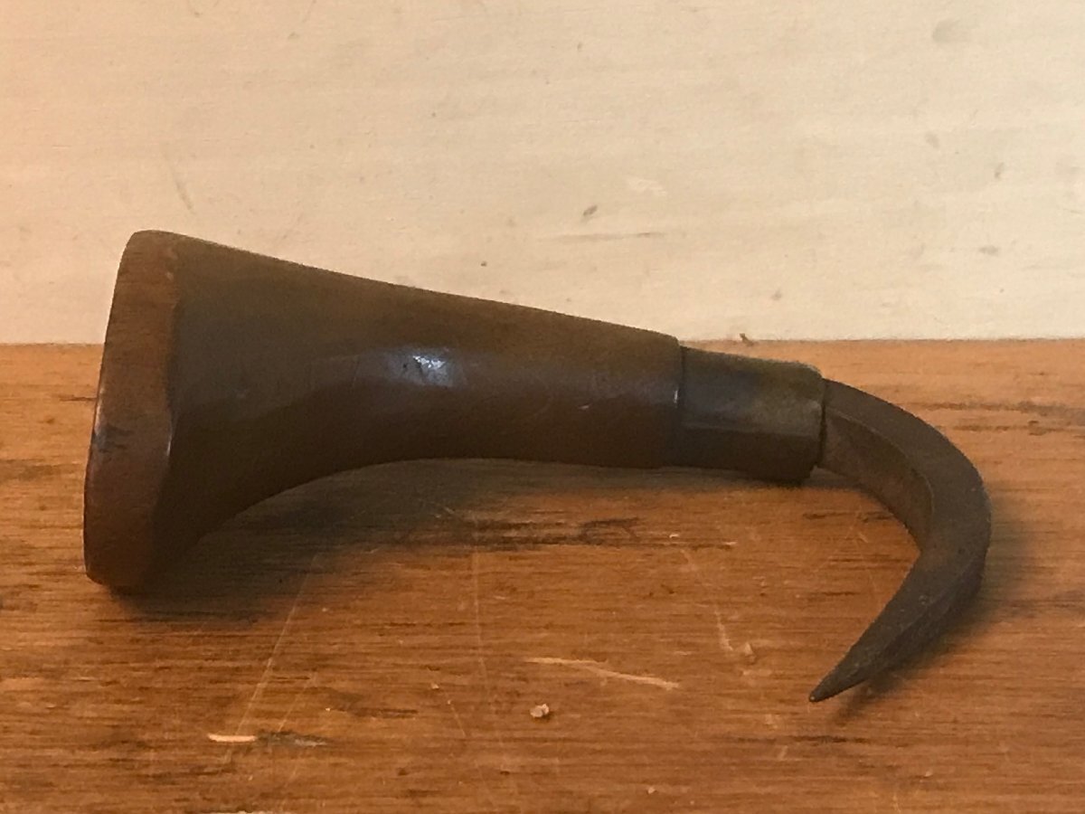 SS-5758□送料込□ 手鉤 鳶口 とび口 木材 丸太 火消し 根付 SS-5758□送料込□ 手鉤 鳶口 とび口 木材 丸太 火消し 根付
