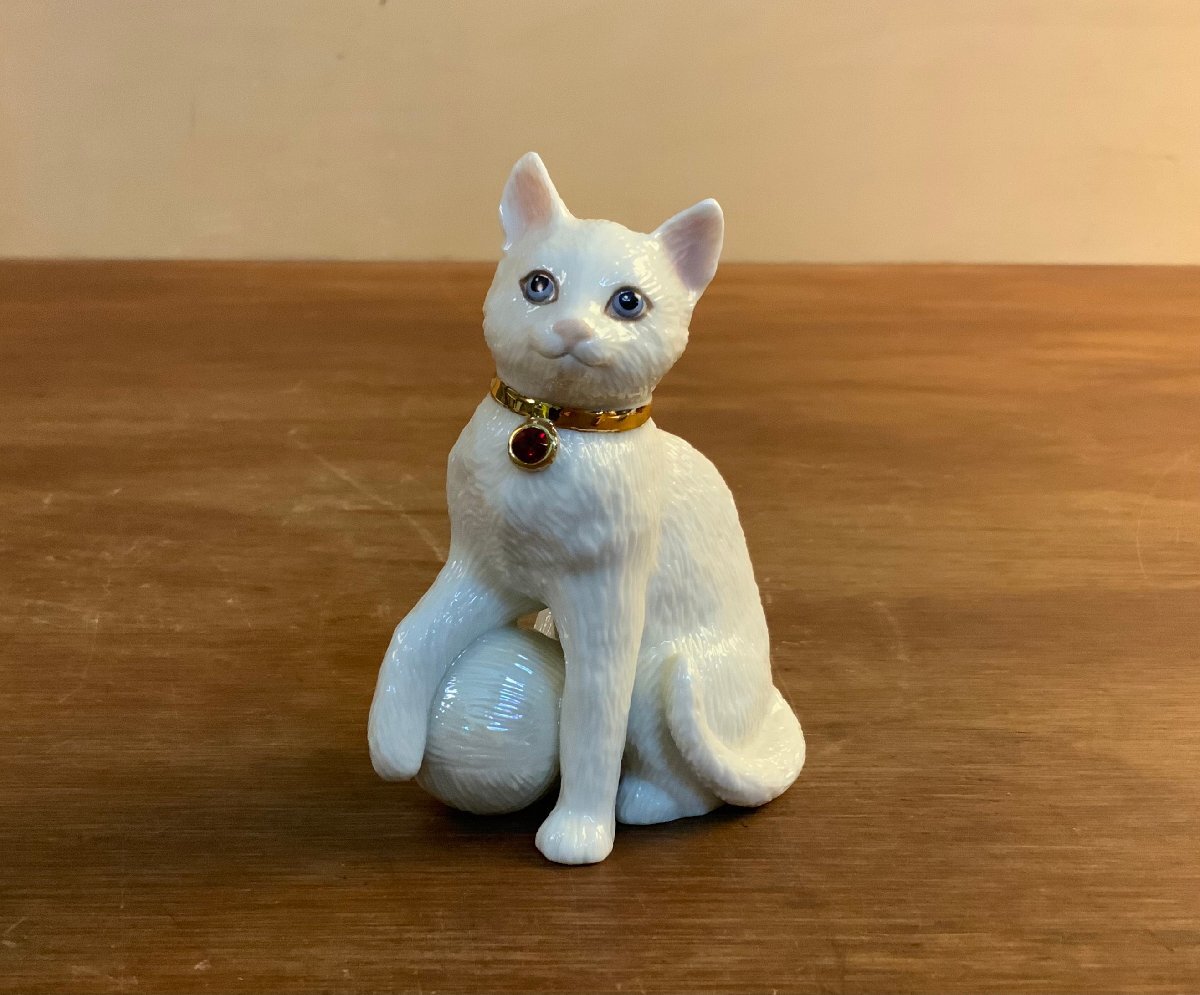 レノックス　lenox フィギュリン　猫 The Garden Cat LENOX レノックス 猫 フィギュリン 置物｜Yahoo
