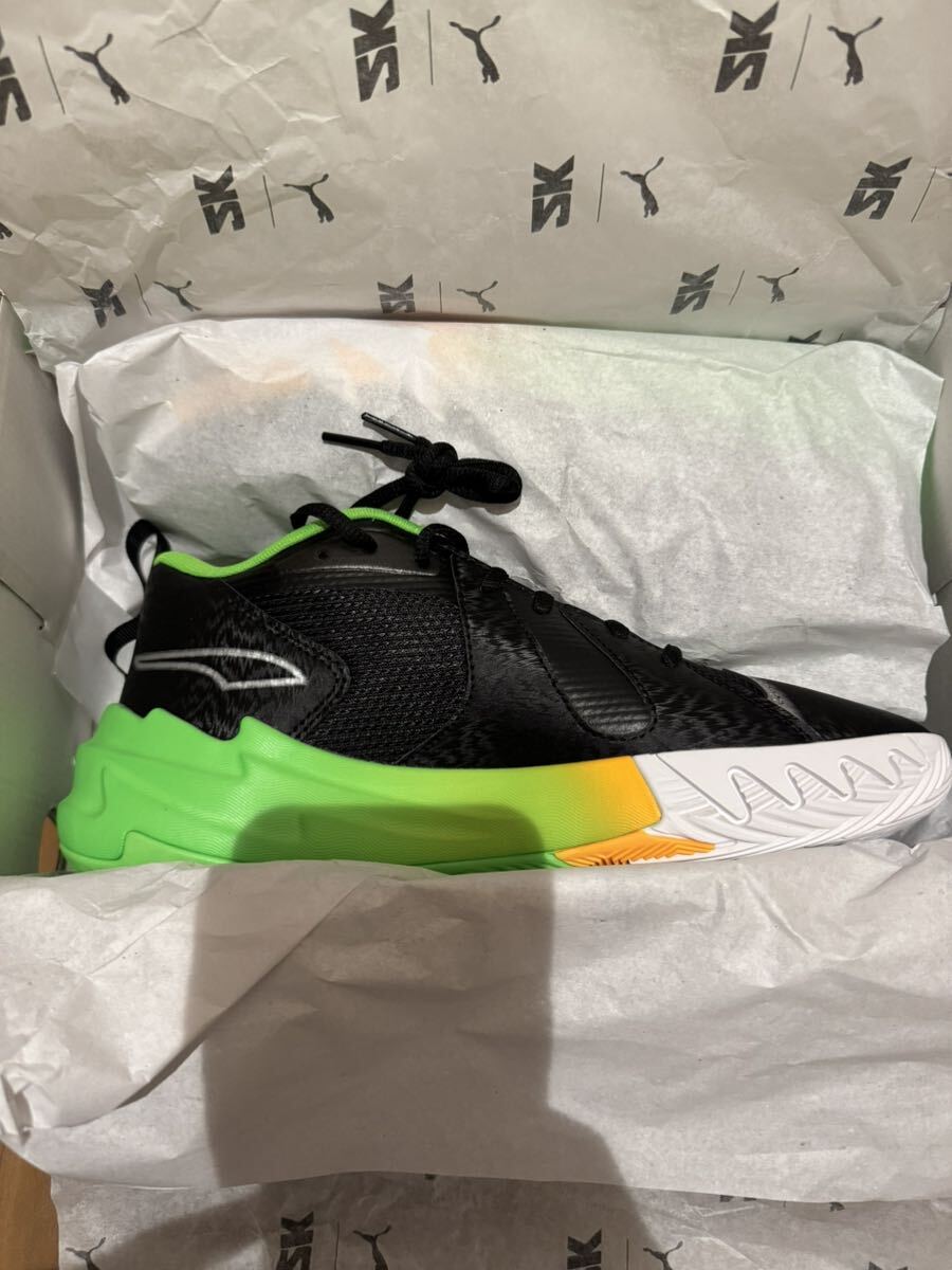 Puma Scoot Zeros 2K Puma Black/Fluo Green サイズ:US8.5 26.5㎝