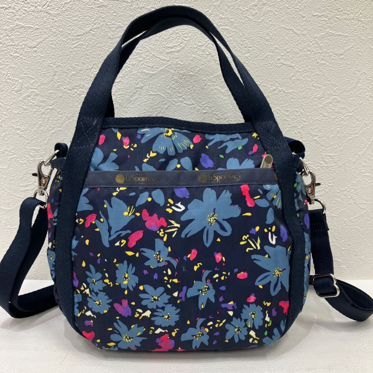 □5757　LeSportsac レスポートサック ２WAY ショルダーバッグ ワンショルダー スモールジェニー 花柄 レディース カジュアル ハンドバッグ