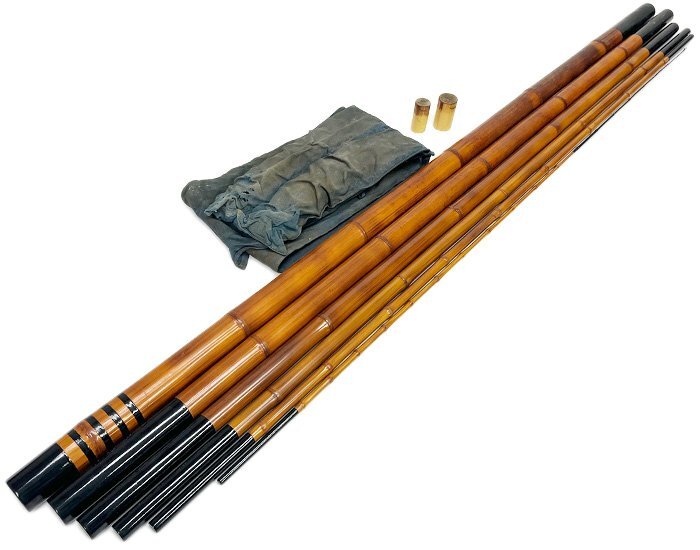 【初回限定】 銘 天田作 江戸和竿 鮎竿 友竿 竹竿 釣り竿 ロッド 釣り具 アユ竿