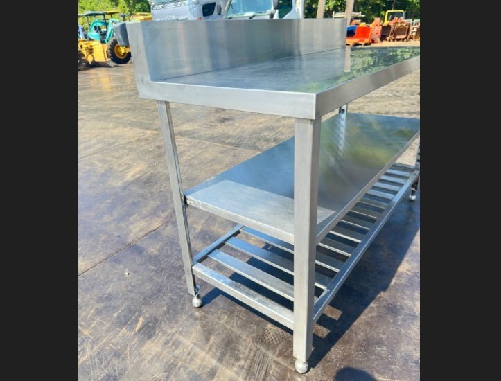 作業台 物置台 キッチン 調理台 1340×565×830 ステンレス 業務用 作業台 物置台 キッチン 調理台 1340×565×830 ステンレス 業務用