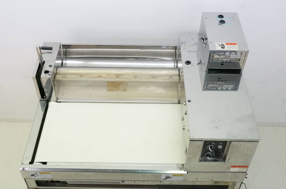 東ハ:【大和制作所/YAMATO】業(yè)務(wù)用 若大將 手打式 制麺機(jī) W874E W-874-E 手打ち式麺機(jī) 制麺用品 廚房機(jī)器 ★直接引取★