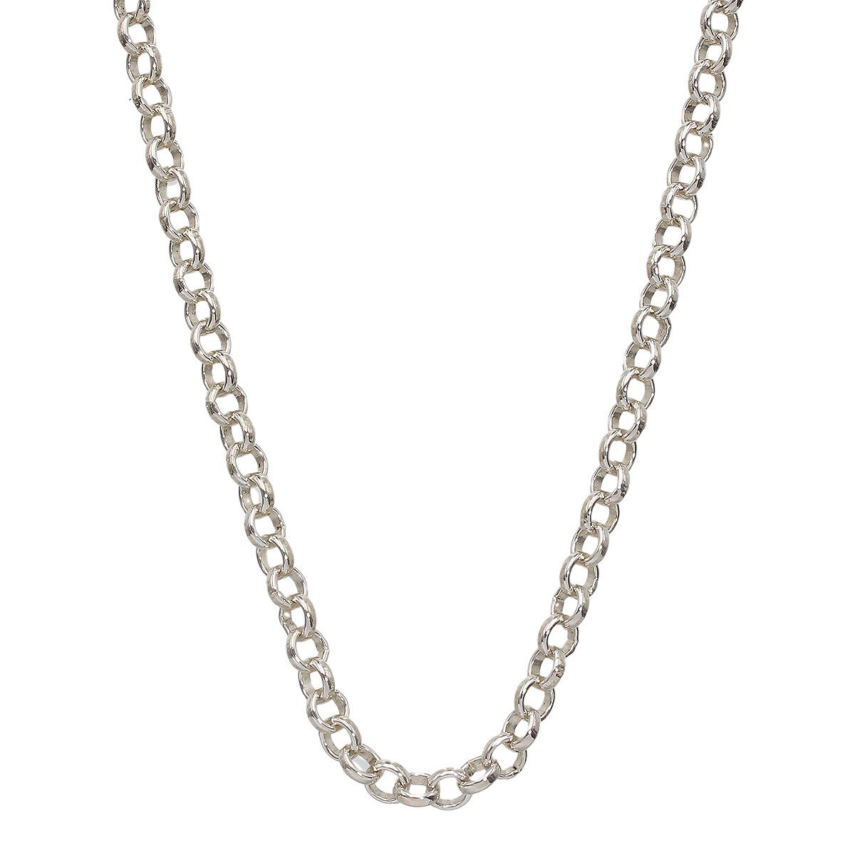 ★G2249 美品!! エルメス SV925 シルバー チェーン ネックレス HERMES メンズ レディース★