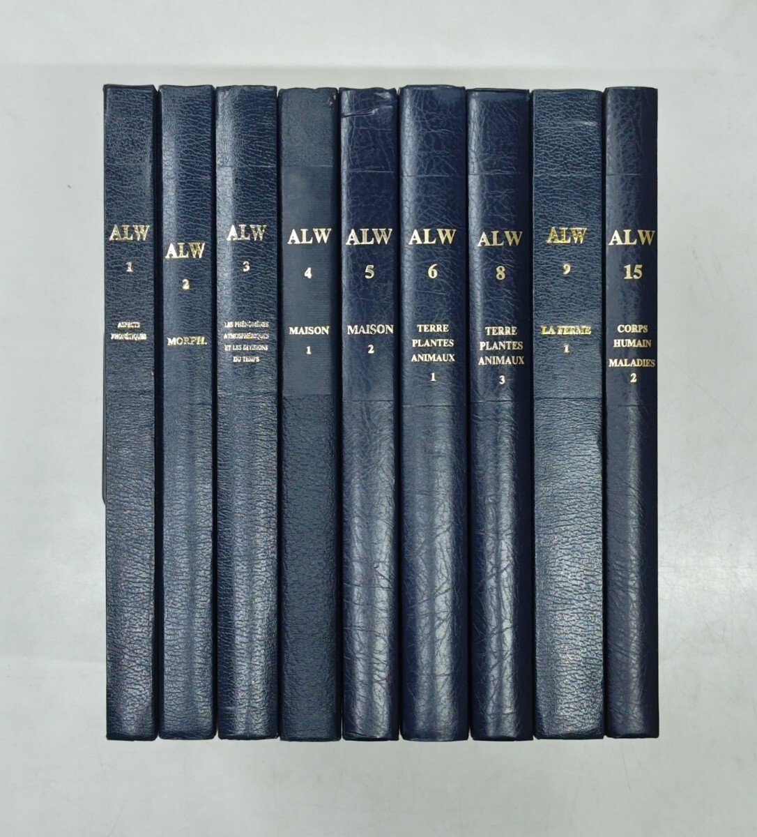r0925-15.ATLAS LINGUISTIQUE DE LA WALLONIE 9冊まとめ/洋書/フランス言語地図帳/方言/語学/地理/ワロン