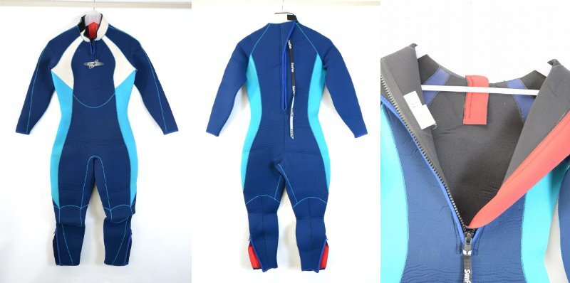 専門店では レンタル用ウェットスーツ5着セット 在庫整理 153 Wsuit 186cm 男性用