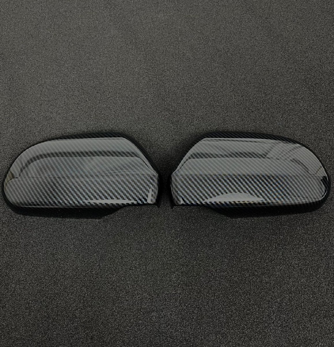  sport opening fully! carbon look door mirror cover Daihatsu Mira L275V L285V TL TX TX special manually operated mirror correspondence garnish 