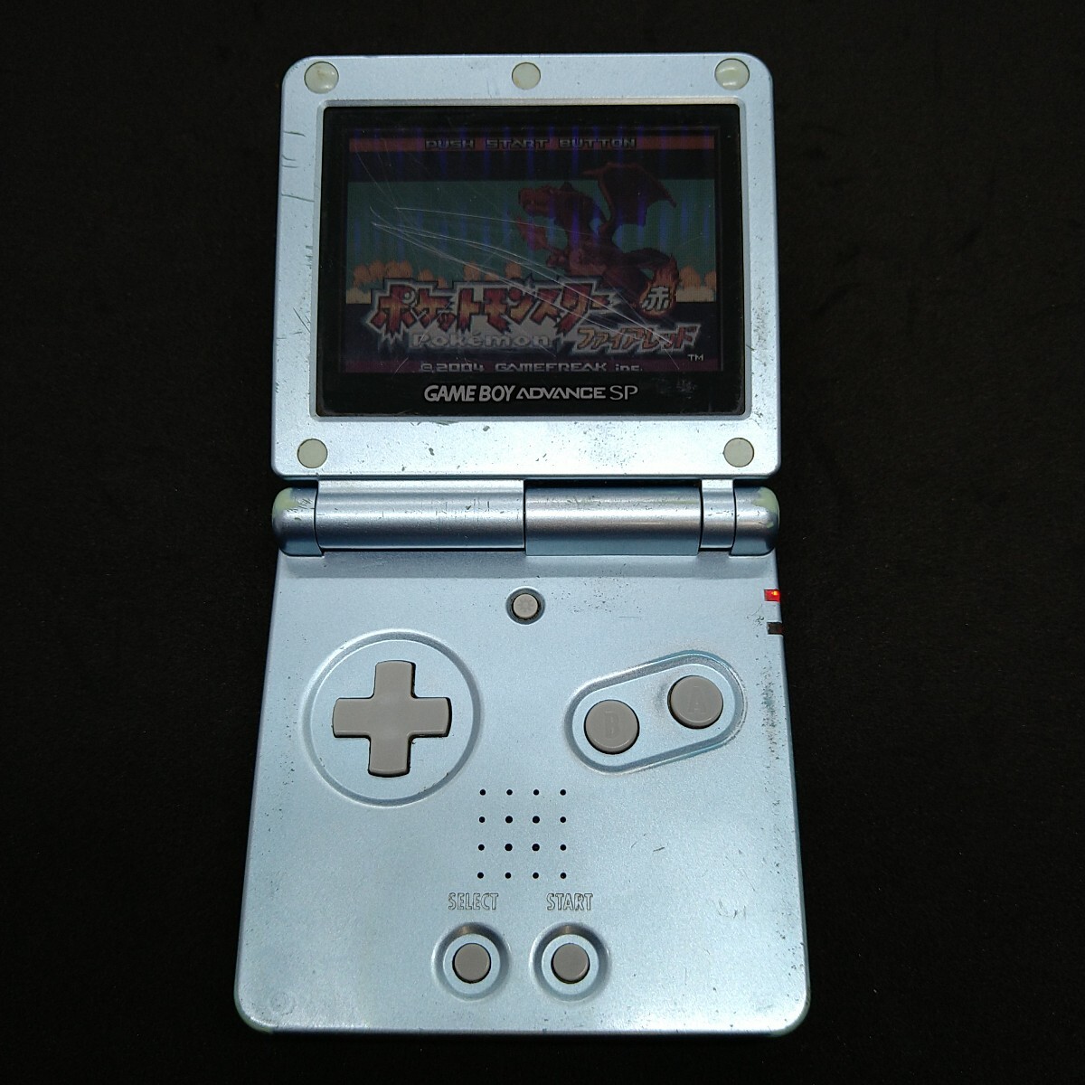 管09416【動作ok】Nintendo ゲームボーイアドバンスSP 本体のみ
