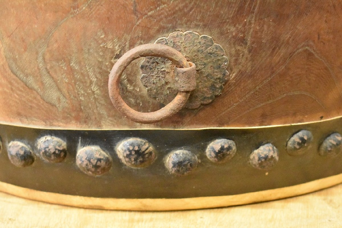 竜D931◆和楽器 和太鼓 欅造 ケヤキ 長胴太鼓 鼓面52cm 高68.5cm 約28kg 鳴物 打楽器