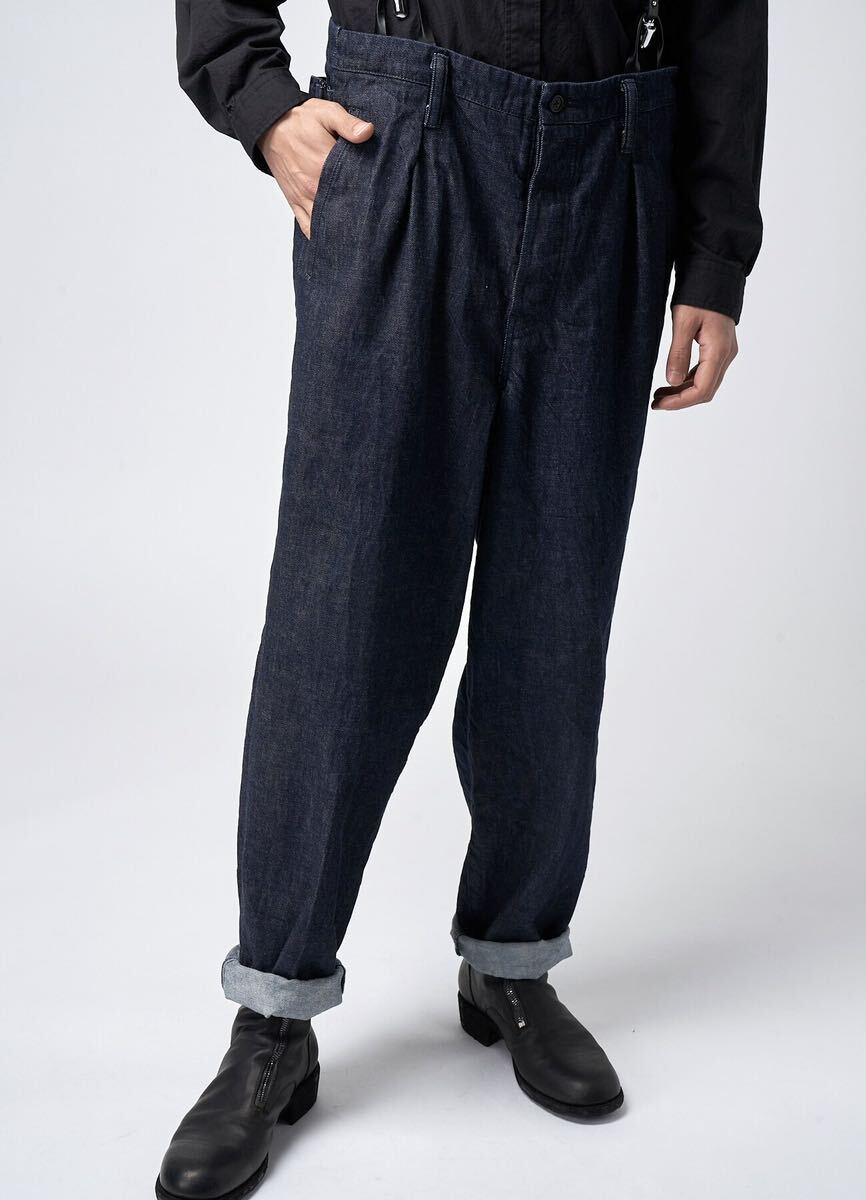 美品 Y's for men ワイズフォーメン 23AW 1タック テーパード 美品 Y's for men ワイズフォーメン 23AW 1タック テーパード
