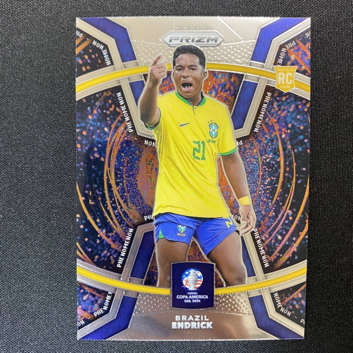 2024 Panini Prizm Conmebol Copa America Endrick Phenomenon Rookie 