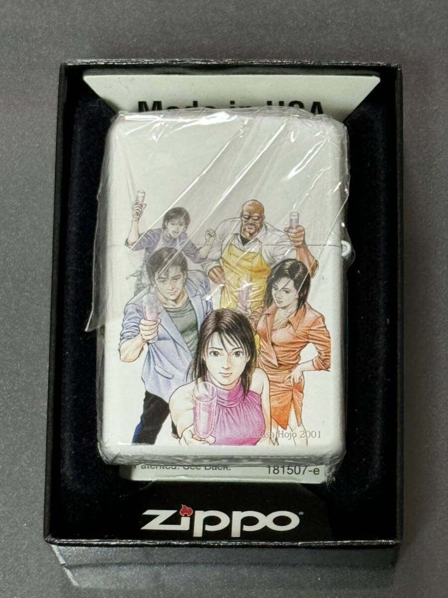 zippo シティーハンター エンジェルハート 限定品 CITY HUNTER 2008年製 Angel Heart 両面デザイン 北条司  シリアルナンバー NO.166