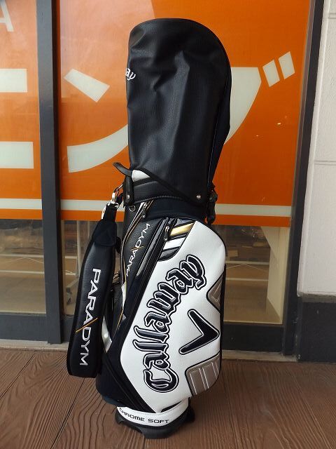 Callaway Paradym キャディバッグ キャロウェイ パラダイム 美品 税込】美品 Callaway PARADYM スタンドバッグ 9.5型 4.1kg