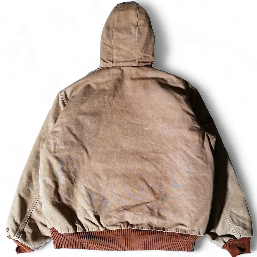 古着 90s~00s Carhartt カーハート 企業ロゴ刺繍 ダック 古着 90s~00s Carhartt カーハート 企業ロゴ刺繍 ダック