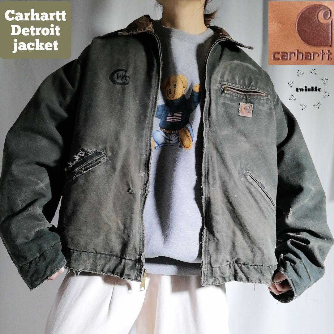 古着 00s Carhartt レア カーハート J97 デトロイトジャケット 古着 00s Carhartt レア カーハート J97 デトロイトジャケット