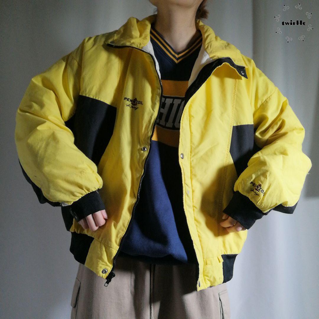 古着 90s USA製 SwingSTAR PENNZOIL ペンゾイルレーシング 中綿 古着 90s USA製 SwingSTAR PENNZOIL ペンゾイルレーシング 中綿